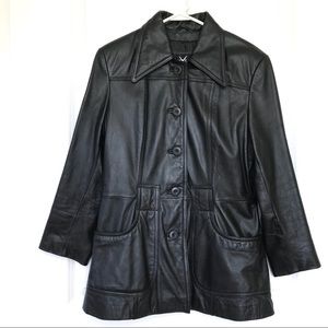 Vintage 90’s Wilson’s Leather Maxima 100% Leather Jacket
